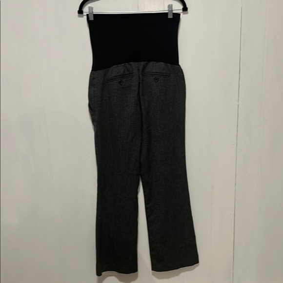 Black and Gray Maternity Trousers - Picture 5 of 10